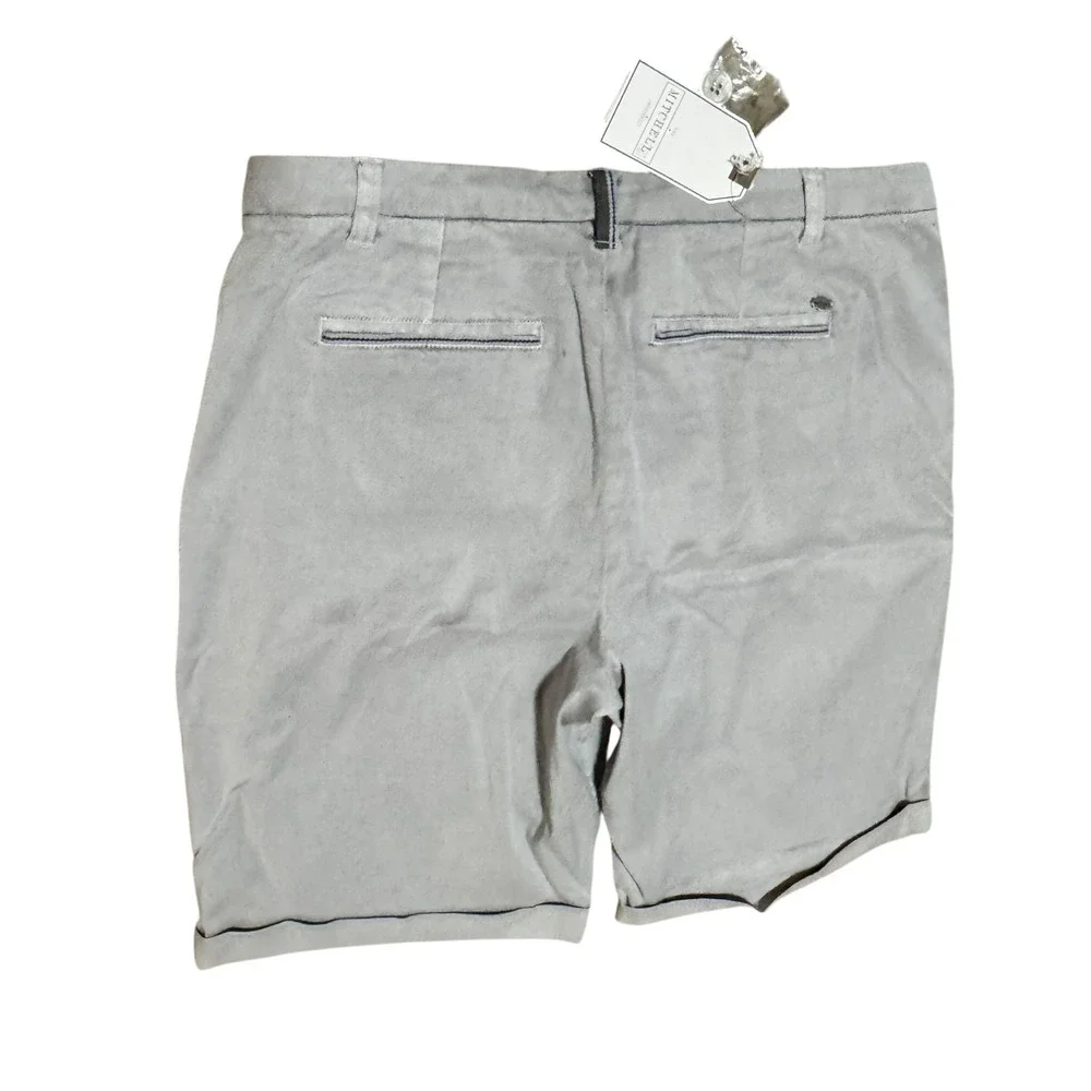 Ecru The Mitchell‎ Project NWT the new Nash gray shorts sz 10 minimalist tencel